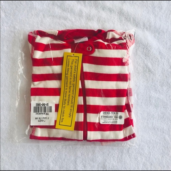 Hanna Andersson Baby Zip Sleeper Pajamas, NEW - Picture 2 of 2